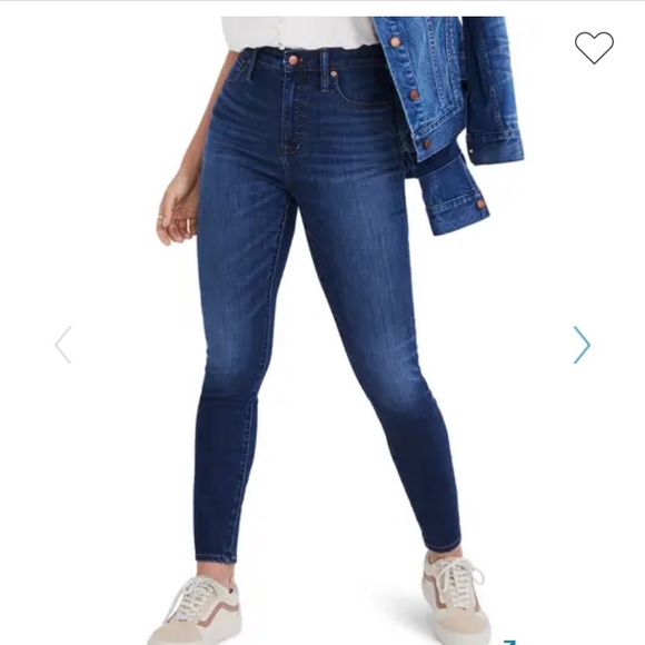 Madewell Denim - Madewell curvy high rise skinny